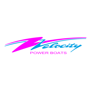 Velocity Powerboats Logo PNG Vector
