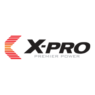 X-PRO BATTERY Logo PNG Vector