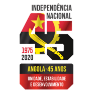 45 Anos de Independência Logo PNG Vector