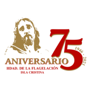 75 ANIVERSARIO HDAD. FLAGELACIÓN Logo PNG Vector