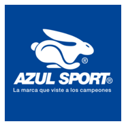 Azul Sport (liebre) Logo PNG Vector