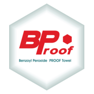 BProof Benzoyl Peroxide Proof Towel Logo PNG Vector