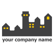 Building Company Logo PNG Vector