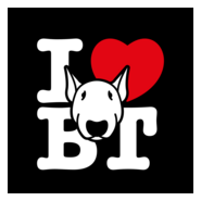 Bull Terrier Logo PNG Vector