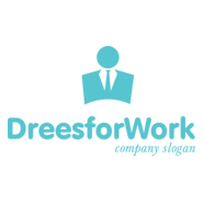 Business Man Silhouette Logo PNG Vector