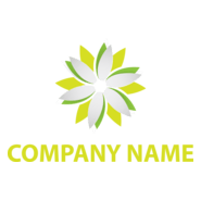 Colorful Flower Logo PNG Vector