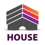 Colorful House Logo PNG Vector