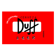 Duff Beer ( The Simpsons ) Logo PNG Vector