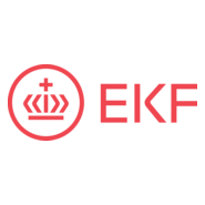 EKF Danmarks Eksportkredit Logo PNG Vector