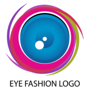 Eye Fashion Logo PNG Vector