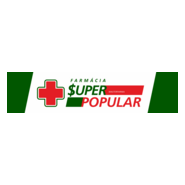 Farmácia Super Popular Logo PNG Vector