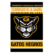 Gatos Negros Tec Laguna Logo PNG Vector