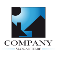 House Company Shape Logo PNG Vector