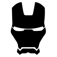 Iron Man Icon Logo PNG Vector