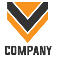 letter V minimal Logo PNG Vector