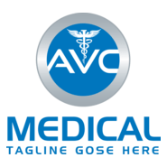Modern Medical Logo PNG Vector