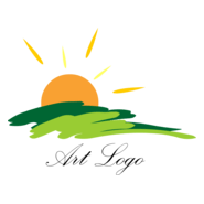 Nature Art Logo PNG Vector