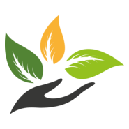 Nature Hand Logo PNG Vector