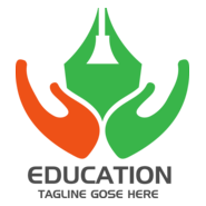 Online Education Service Logo PNG Vector