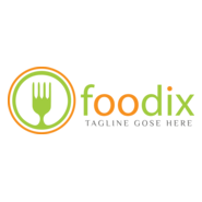 Online Food Business Logo PNG Vector