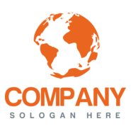 Orange World Company Logo PNG Vector