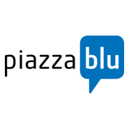 piazza blu Logo PNG Vector