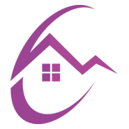 Purple House Logo PNG Vector