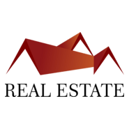 Red Real Estate Logo PNG Vector