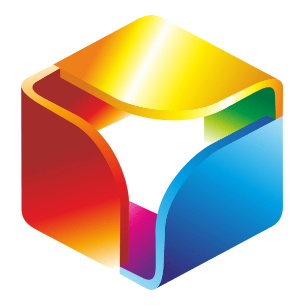 3D Cube Logo PNG Vector