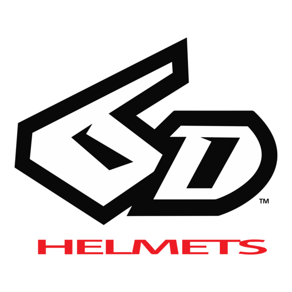 6D Helmets Logo PNG Vector