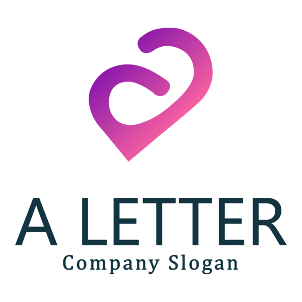 A Letter Company Logo PNG Vector
