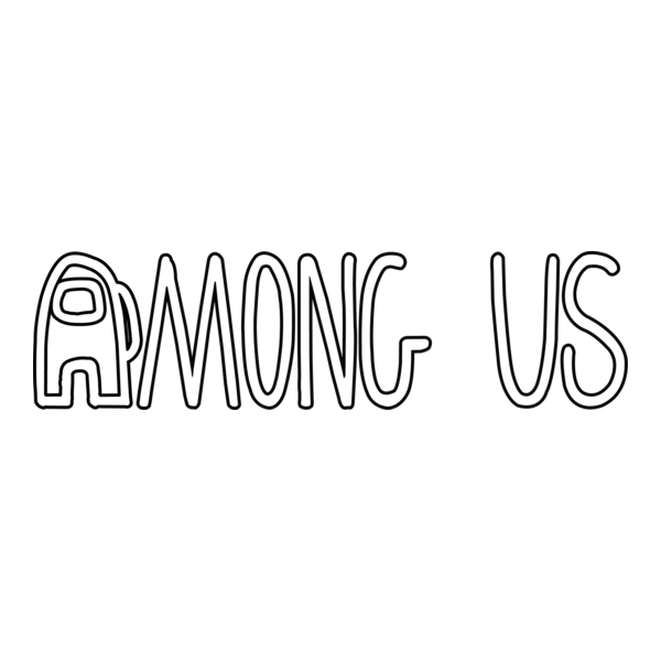 Among Us Logo PNG Vector