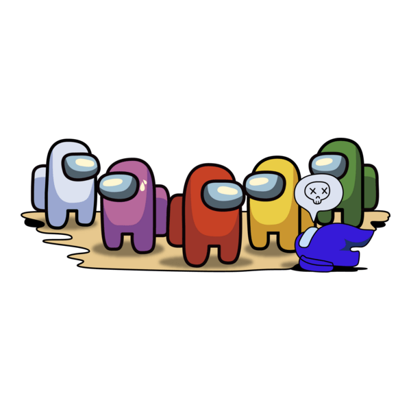 Among Us Logo PNG Vector