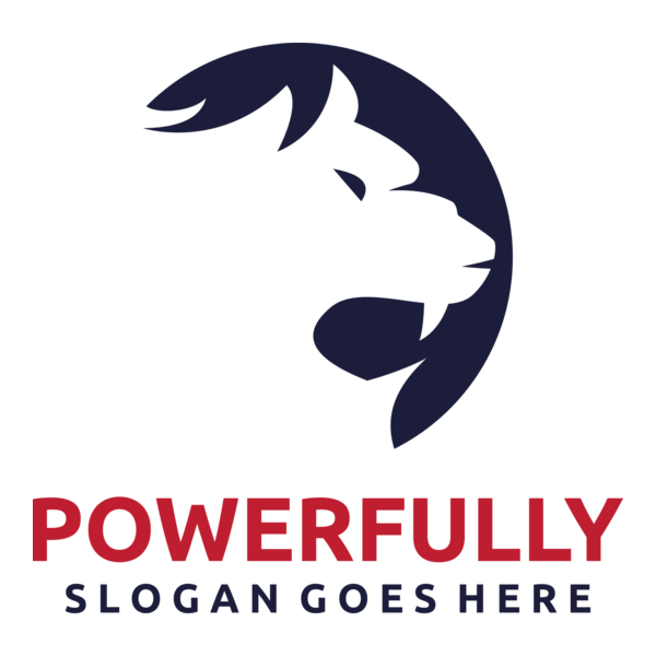 Angry Tiger Logo PNG Vector