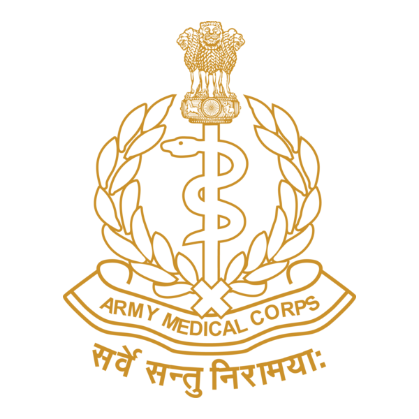 Army Medicine Crop Logo PNG Vector