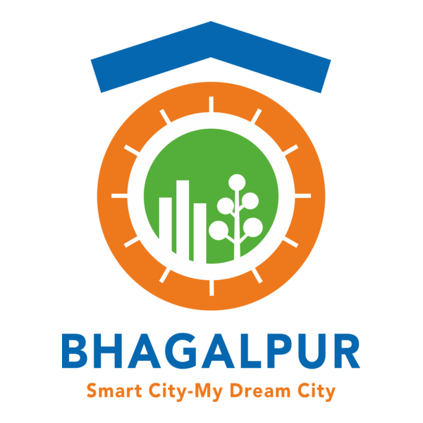 Bhagalpur Smart City Logo PNG Vector