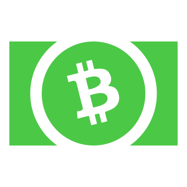 Bitcoin Cash Logo PNG Vector