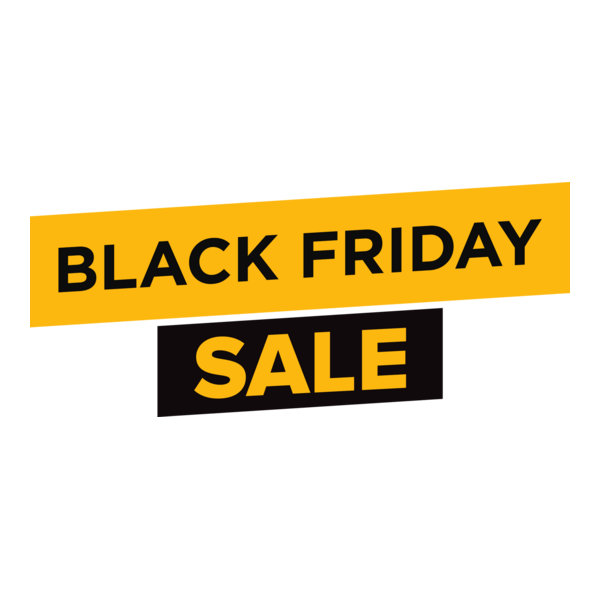 Black Friday Logo PNG Vector