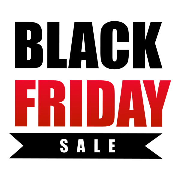 Black Friday Sale Logo PNG Vector