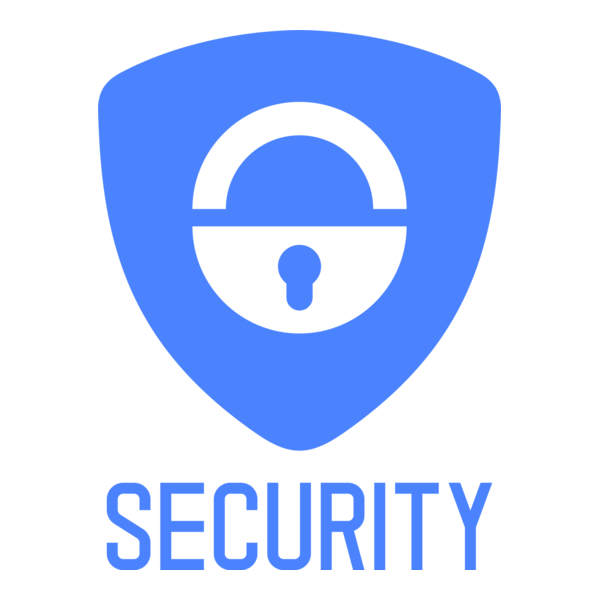 Blue Security Logo PNG Vector
