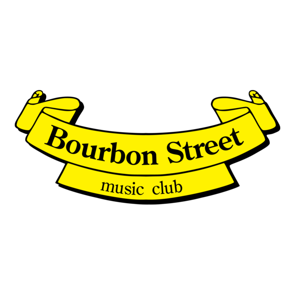 Bourbon Street Music Club Logo PNG Vector