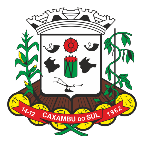 Brasão Caxambu do Sul Logo PNG Vector