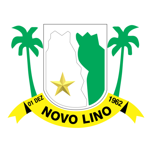 Brasão de Novo Lino/Alagoas Logo PNG Vector