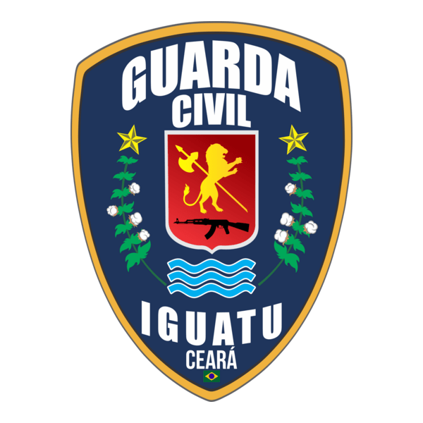 Brasão Guarda Civil Municipal de Iguatu Ceará 2021 Logo PNG Vector