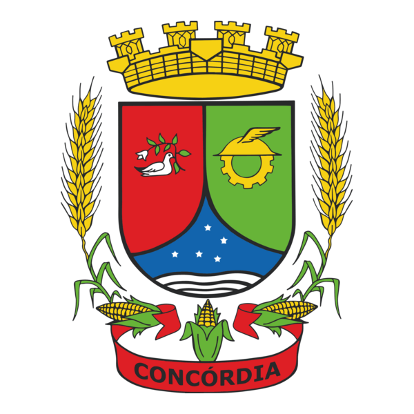 BRASÃO MUNIPIO CONCORDIA_SC Logo PNG Vector