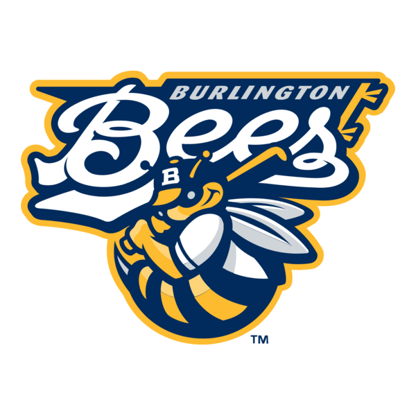 BURLINGTON BEES Logo PNG Vector