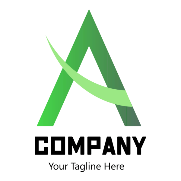 Business A Letter Company Logo PNG Vector
