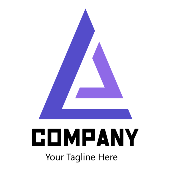 Business A Letter Company Logo PNG Vector