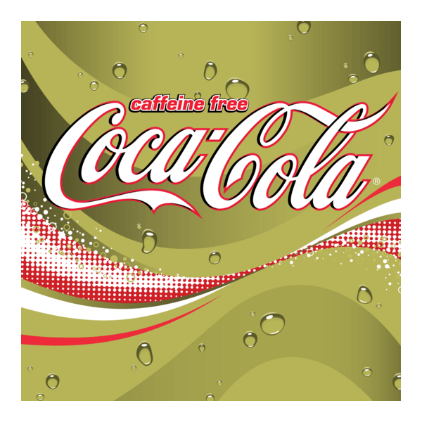 Caffeine Free Coca-Cola Logo PNG Vector