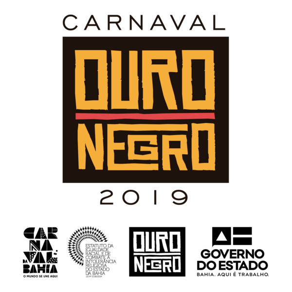 Carnaval Ouro Negro 2019 Bahia Logo PNG Vector